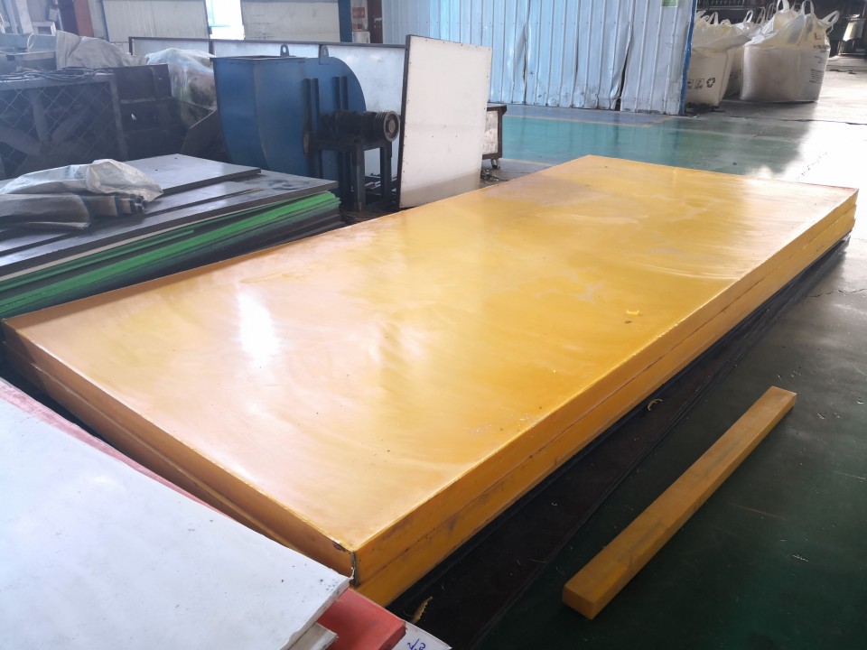 Sarı UHMWPE Sayfası Yellow UHMWPE Sheet