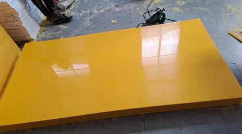 Sarı UHMWPE Sayfası Yellow UHMWPE Sheet