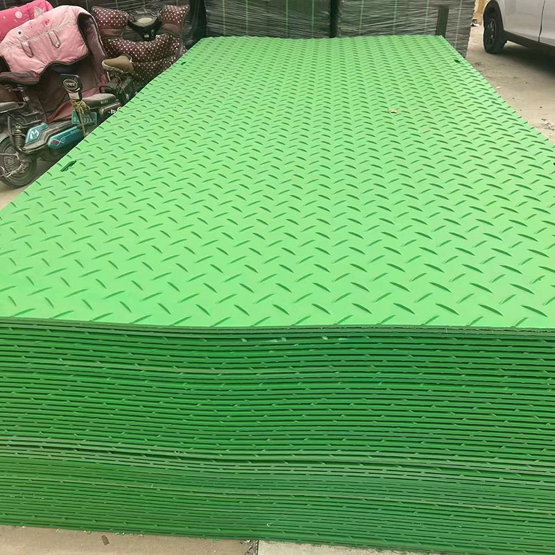 Hafif HDPE Zemin Koruma Matı Lightweight HDPE Ground Protection Mat